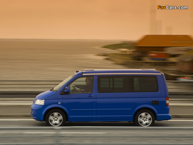 Volkswagen T5 California Comfortline 2006–09 pictures (640 x 480)