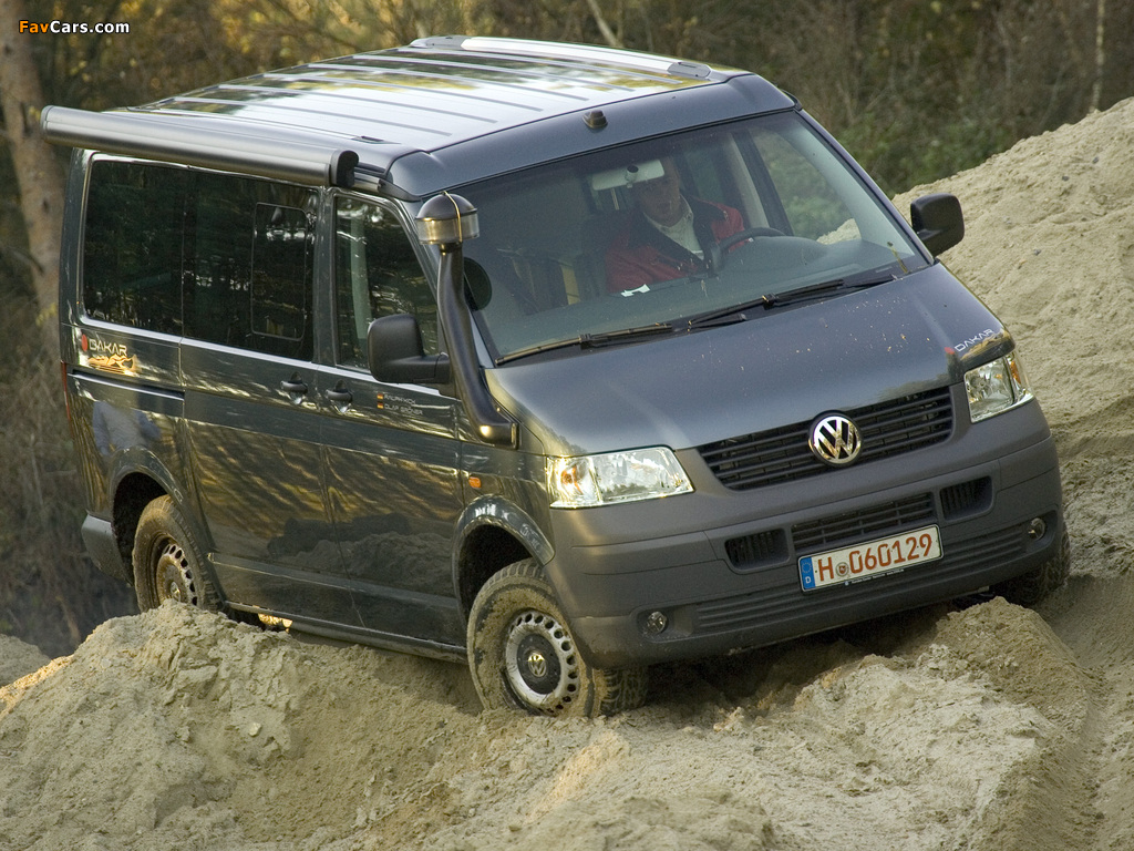 Volkswagen T5 California Trendline 2006–09 pictures (1024 x 768)