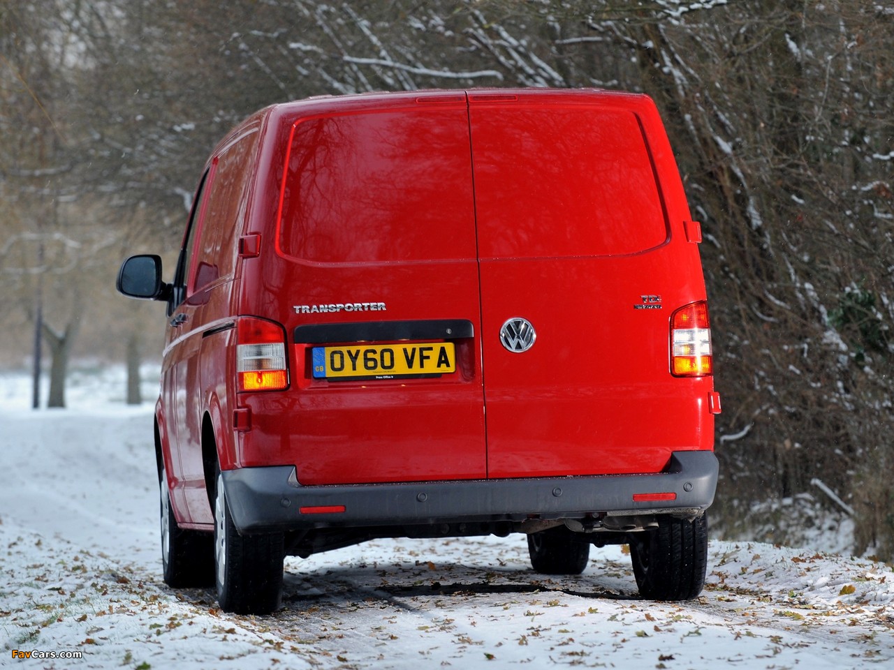 Volkswagen T5 Transporter 4MOTION Van UK-spec 2009 images (1280 x 960)