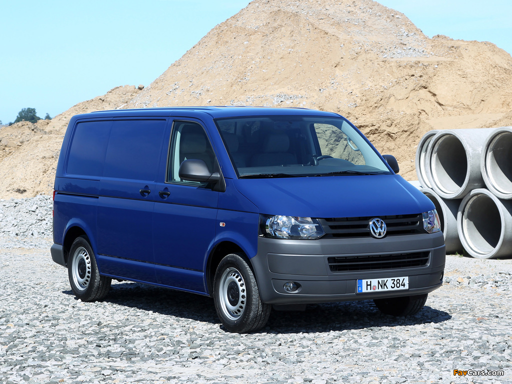 Volkswagen T5 Transporter Van 2009 images (1024 x 768)