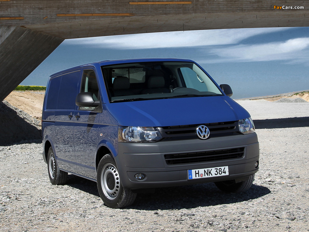 Volkswagen T5 Transporter Van 2009 images (1024 x 768)