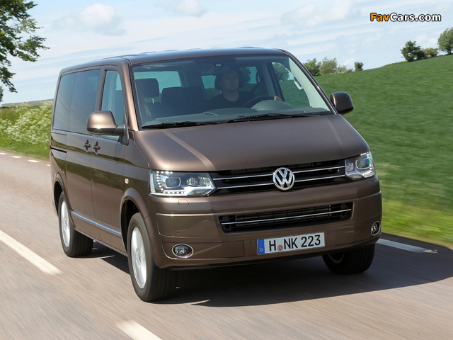 Volkswagen T5 Multivan Highline 2009 images (640 x 480)