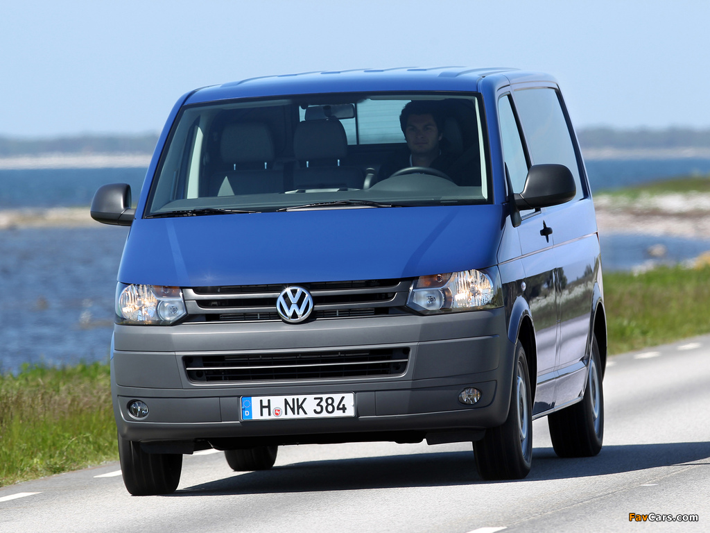 Volkswagen T5 Transporter Van 2009 images (1024 x 768)