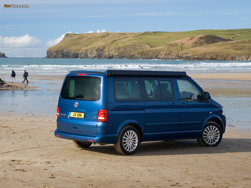 Volkswagen T5 California UK-spec 2009 photos (1024 x 768)