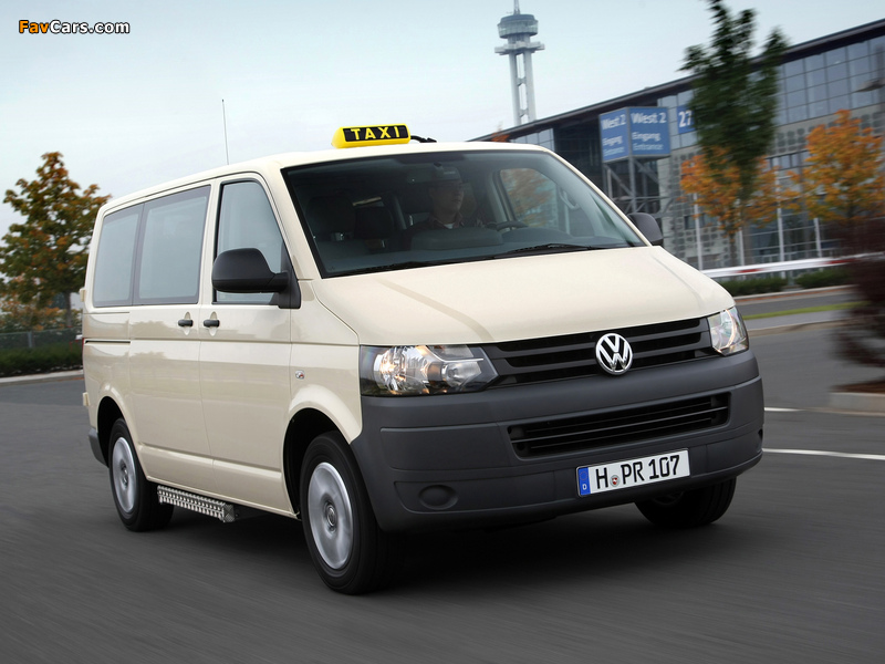 Volkswagen T5 Caravelle Taxi 2009 photos (800 x 600)