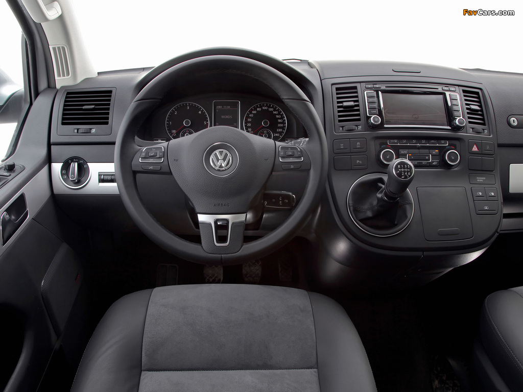 Volkswagen T5 Multivan Comfortline 2009 photos (1024 x 768)