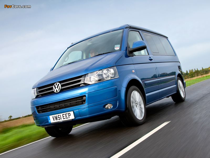 Volkswagen T5 California UK-spec 2009 photos (800 x 600)