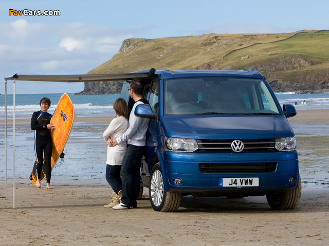 Volkswagen T5 California UK-spec 2009 photos (640 x 480)