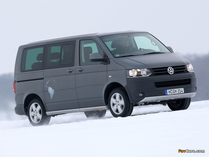 Volkswagen T5 Multivan Panamericana 2009 photos (800 x 600)