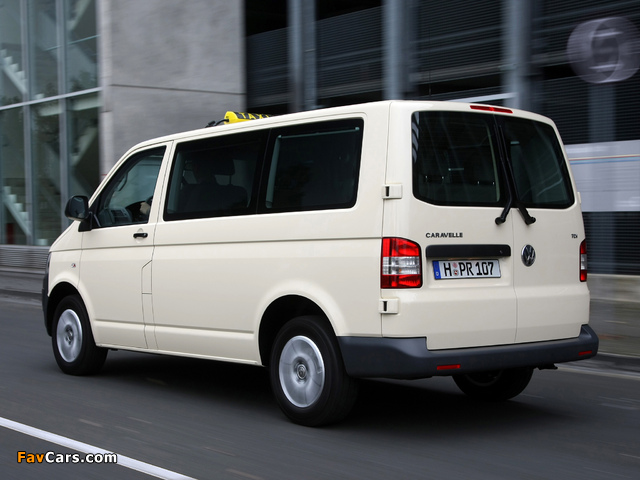 Volkswagen T5 Caravelle Taxi 2009 pictures (640 x 480)