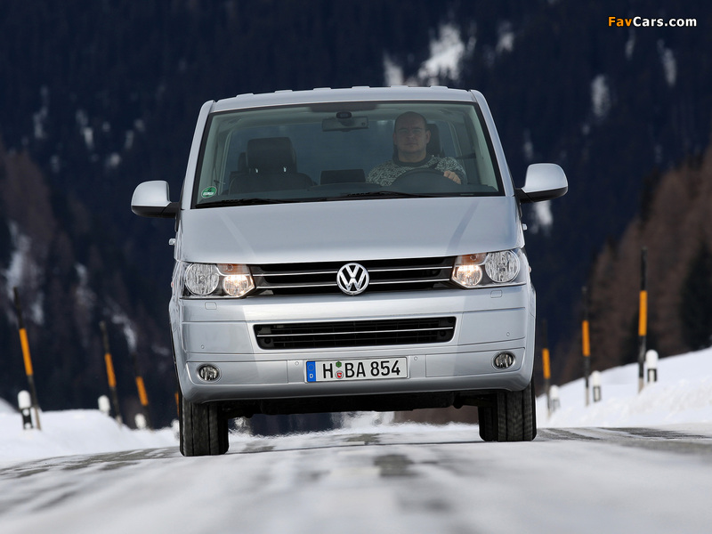 Volkswagen T5 Multivan Comfortline 2009 pictures (800 x 600)