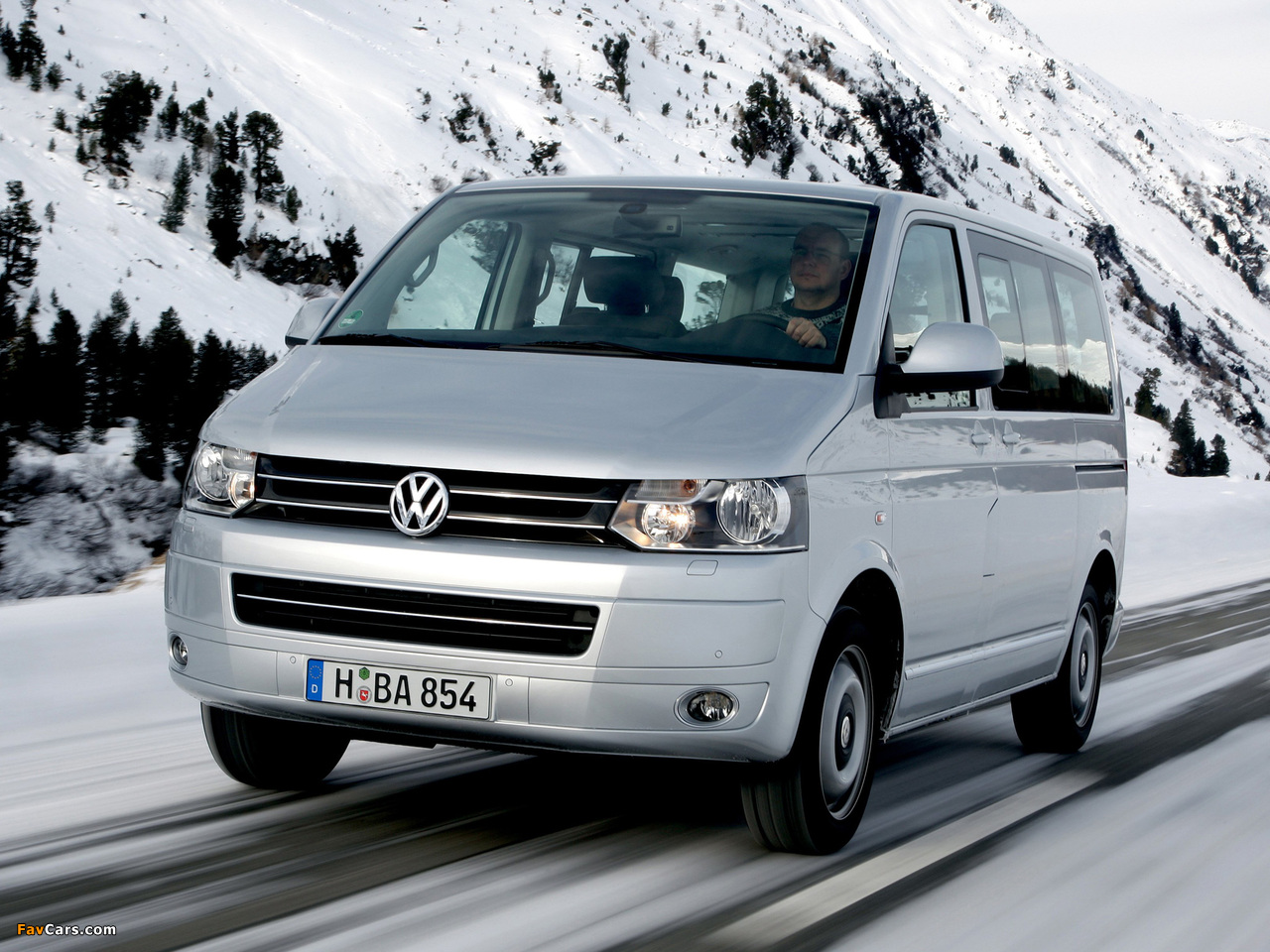 Volkswagen T5 Multivan Comfortline 2009 pictures (1280 x 960)