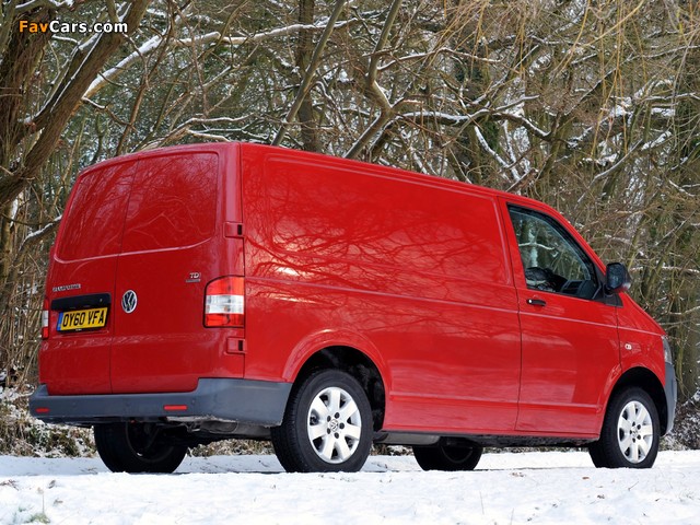 Volkswagen T5 Transporter 4MOTION Van UK-spec 2009 pictures (640 x 480)