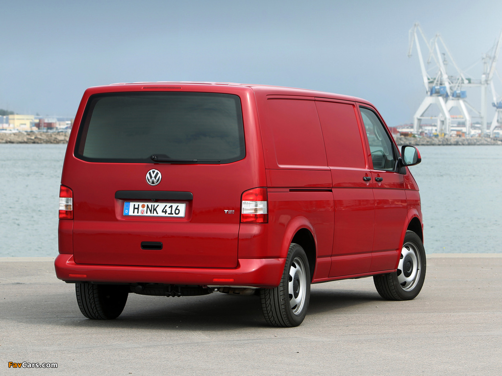 Volkswagen T5 Transporter Van LWB 2009 pictures (1024 x 768)