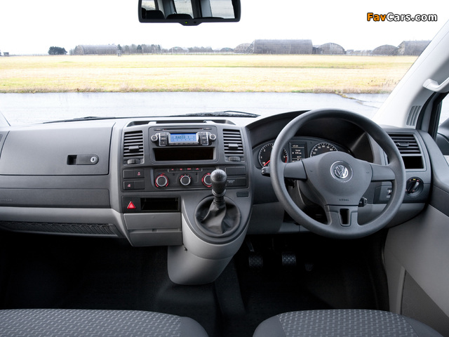 Volkswagen T5 Transporter Shuffle UK-spec 2010 images (640 x 480)