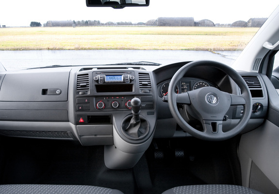 Volkswagen T5 Transporter Shuffle UK-spec 2010 images