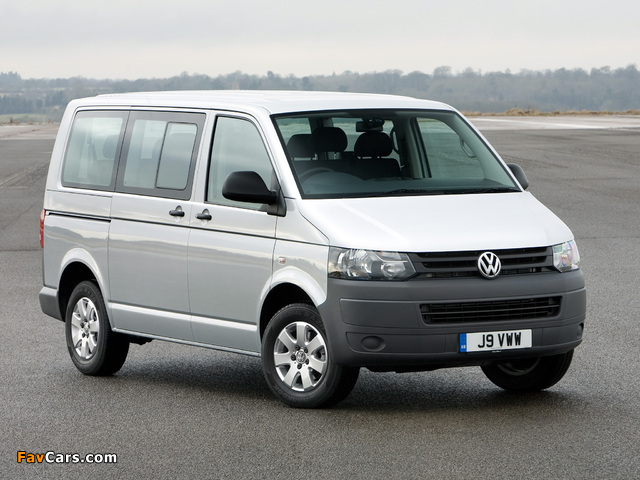 Volkswagen T5 Transporter Shuffle UK-spec 2010 pictures (640 x 480)