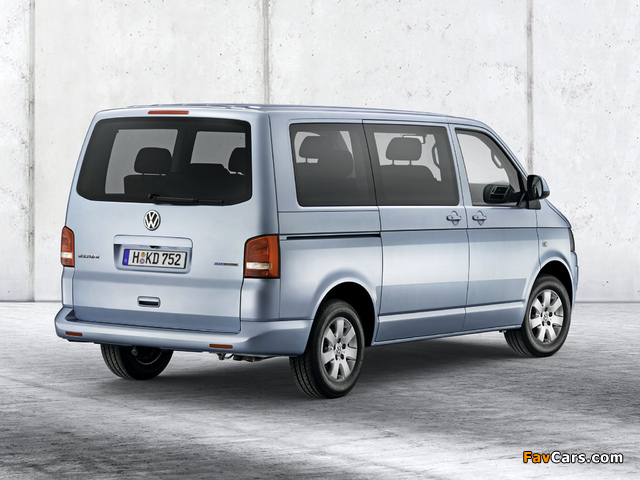 Volkswagen T5 Multivan BlueMotion 2011 images (640 x 480)