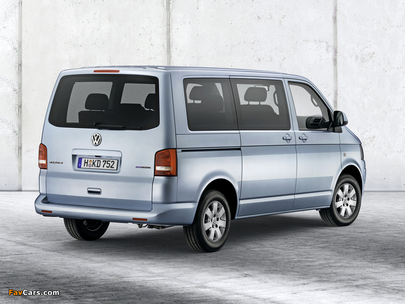 Volkswagen T5 Multivan BlueMotion 2011 images (800 x 600)