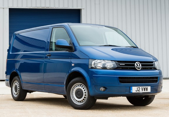 Volkswagen T5 Transporter BlueMotion Van UK-spec 2012 photos