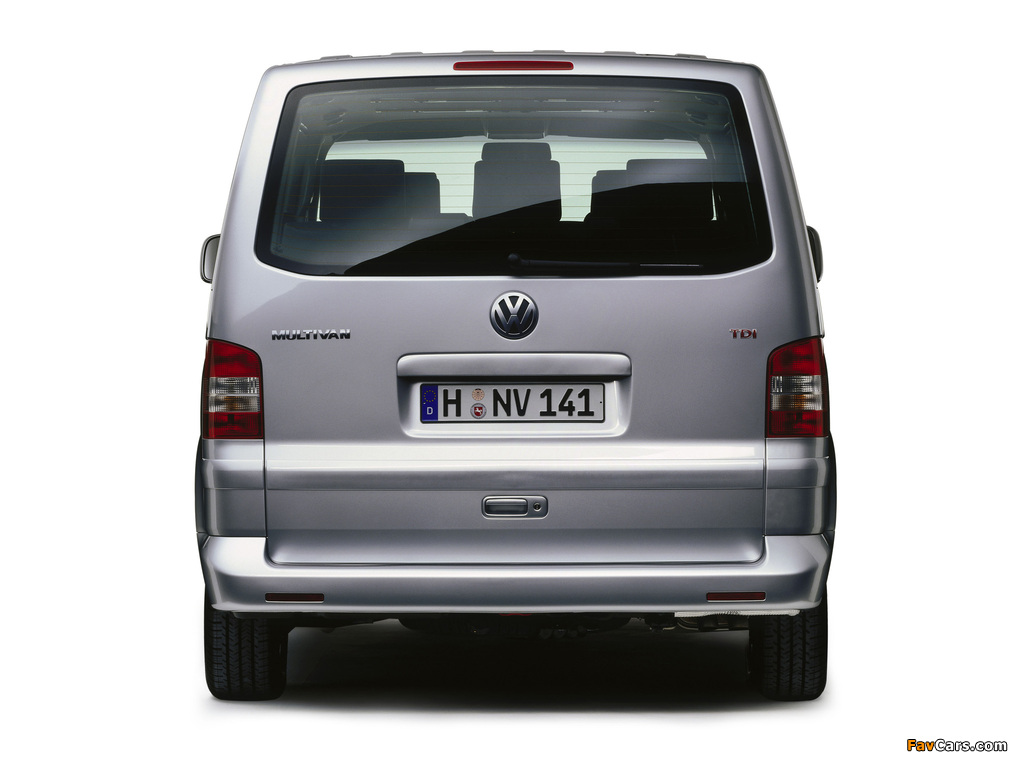 Volkswagen T5 Multivan Comfortline 2003–09 wallpapers (1024 x 768)