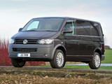 Volkswagen T5 Transporter Van UK-spec 2009 wallpapers