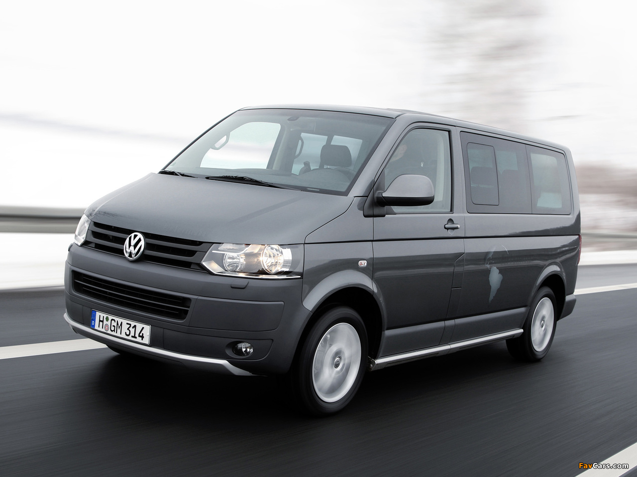 Volkswagen T5 Multivan Panamericana 2009 wallpapers (1280 x 960)