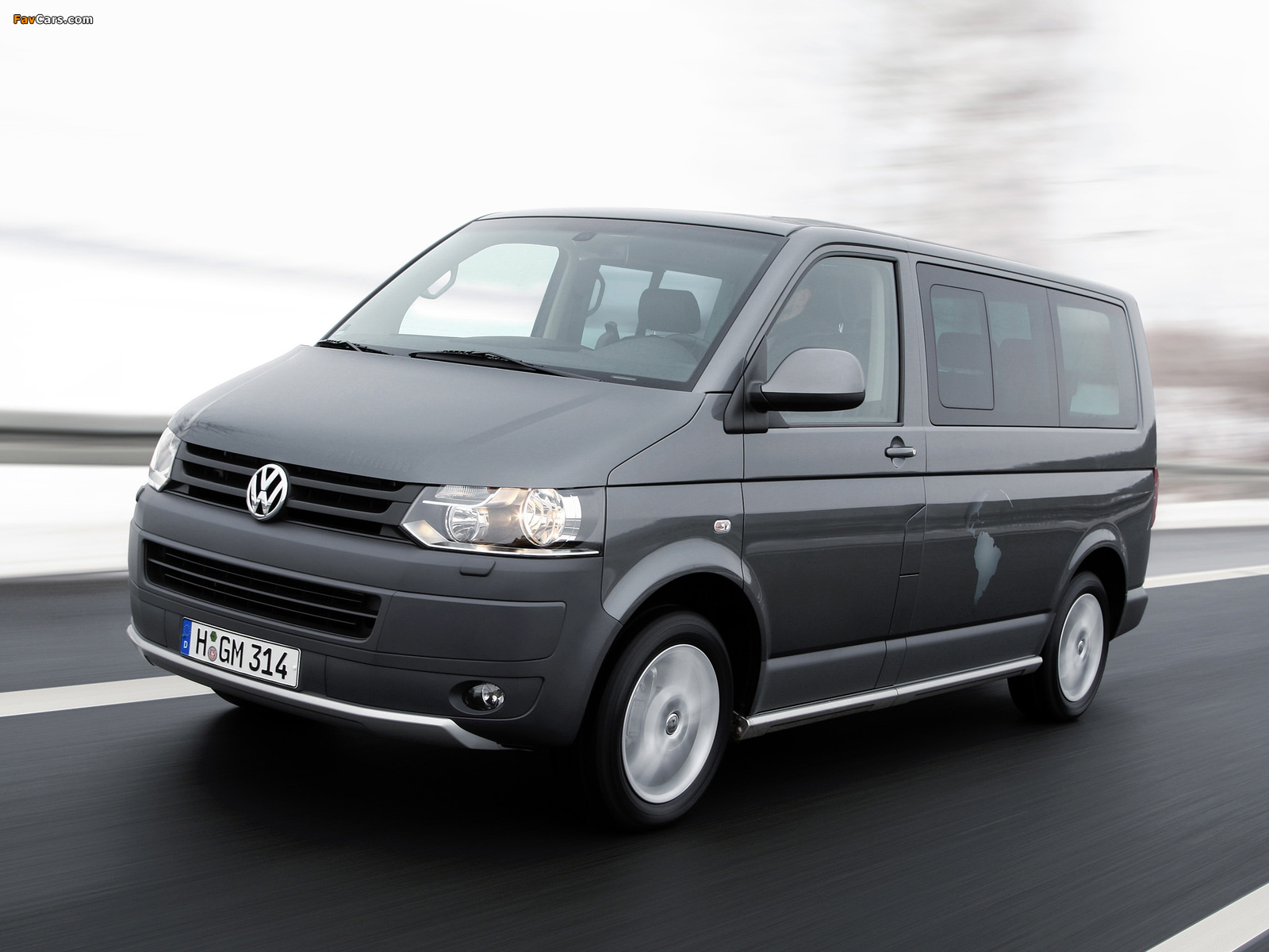 Volkswagen T5 Multivan Panamericana 2009 wallpapers (1600 x 1200)