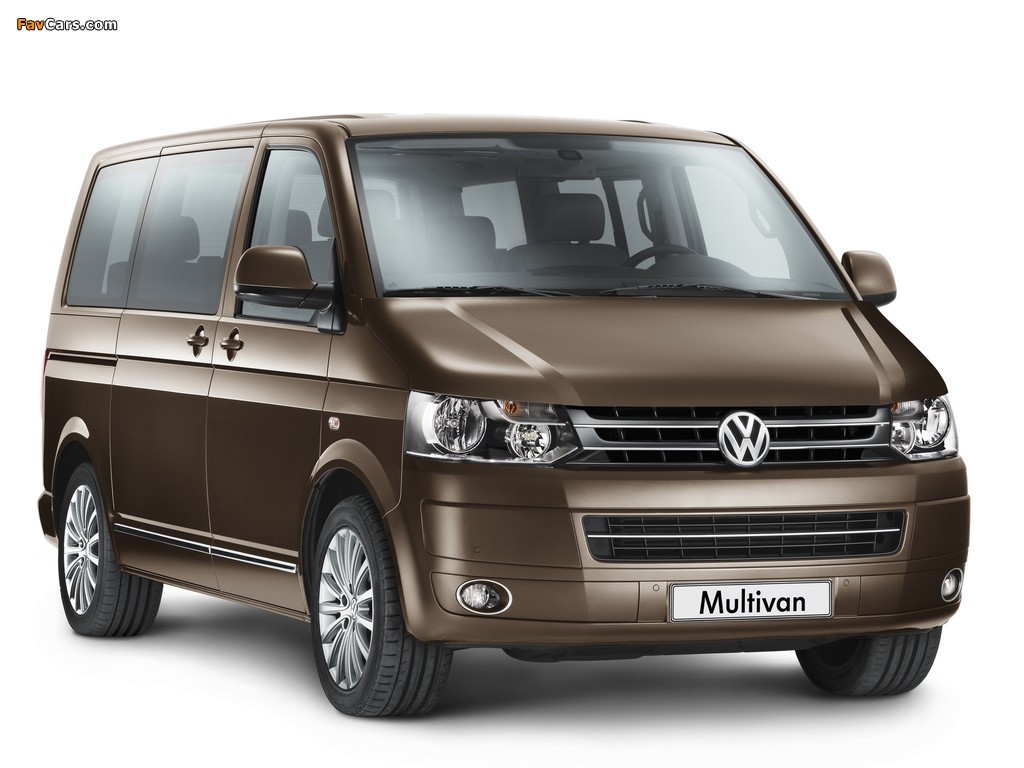 Volkswagen T5 Multivan Highline 2009 wallpapers (1024 x 768)