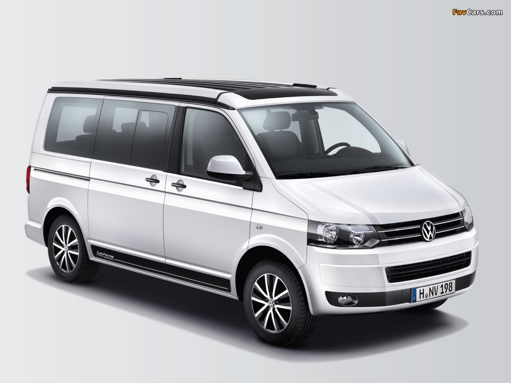 Volkswagen T5 California Edition 2012 wallpapers (1024 x 768)