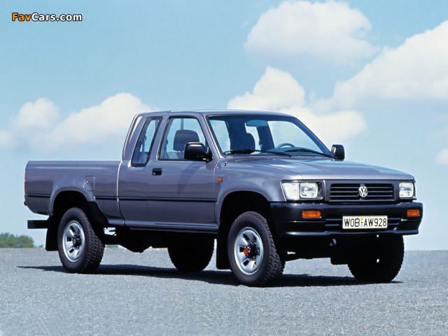 Volkswagen Taro 4WD Extended Cab 1994–97 images (640 x 480)