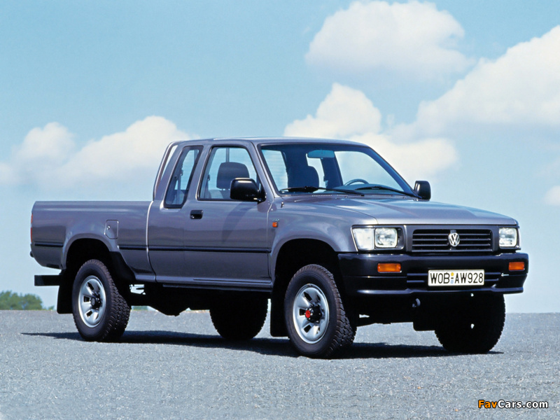 Volkswagen Taro 4WD Extended Cab 1994–97 images (800 x 600)