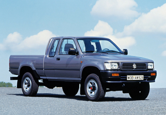 Volkswagen Taro 4WD Extended Cab 1994–97 images