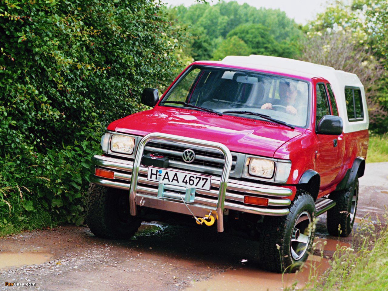 Volkswagen Taro 4WD Extended Cab 1994–97 photos (1280 x 960)