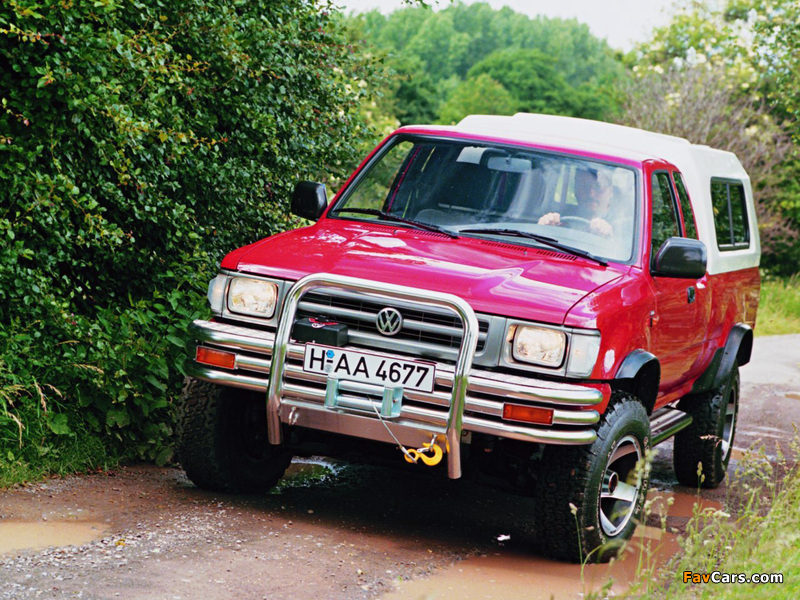 Volkswagen Taro 4WD Extended Cab 1994–97 photos (800 x 600)