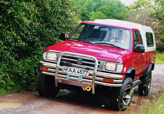 Volkswagen Taro 4WD Extended Cab 1994–97 photos
