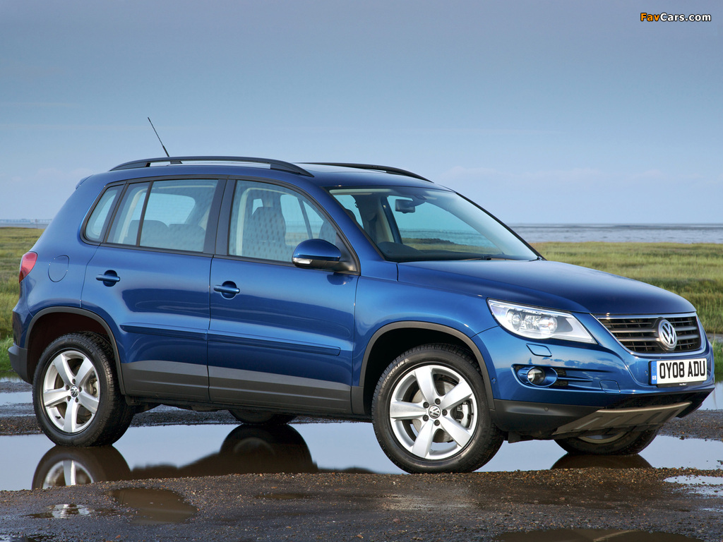 Images of Volkswagen Tiguan Track & Field UK-spec 2008–11 (1024 x 768)