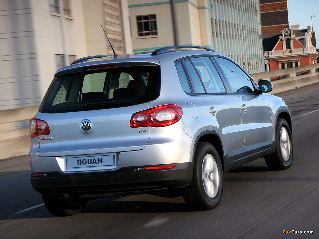 Images of Volkswagen Tiguan ZA-spec 2008–11 (1024 x 768)