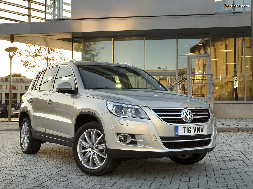 Images of Volkswagen Tiguan UK-spec 2008–11 (1024 x 768)