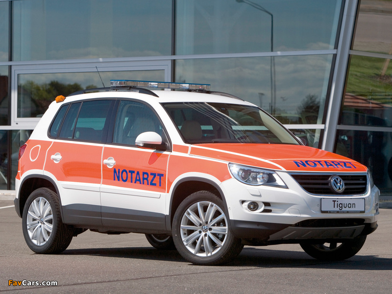 Images of Volkswagen Tiguan Notarzt 2008–11 (800 x 600)