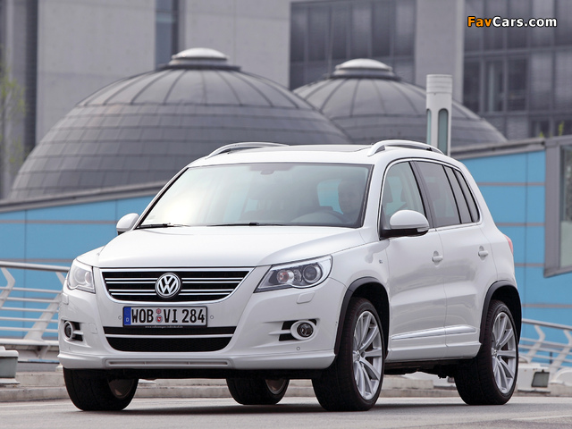 Images of Volkswagen Tiguan R-Line 2008–11 (640 x 480)