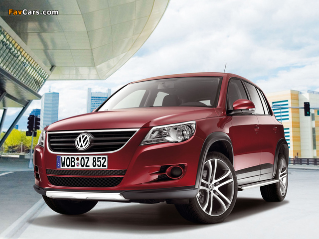 Images of Volkswagen Tiguan Stylish Package 2009–11 (640 x 480)