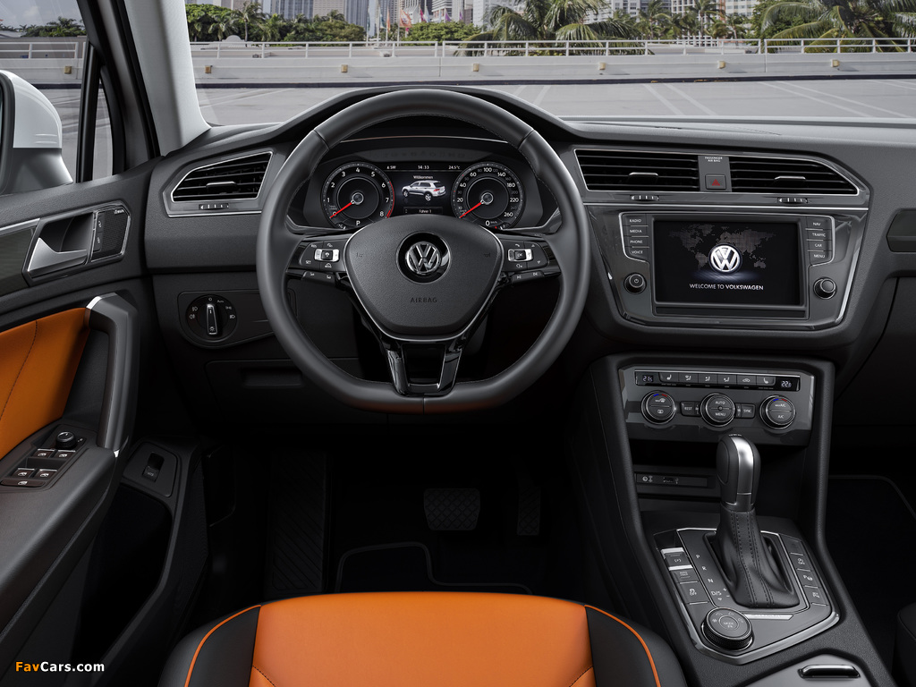 Images of Volkswagen Tiguan R-Line 2016 (1024 x 768)
