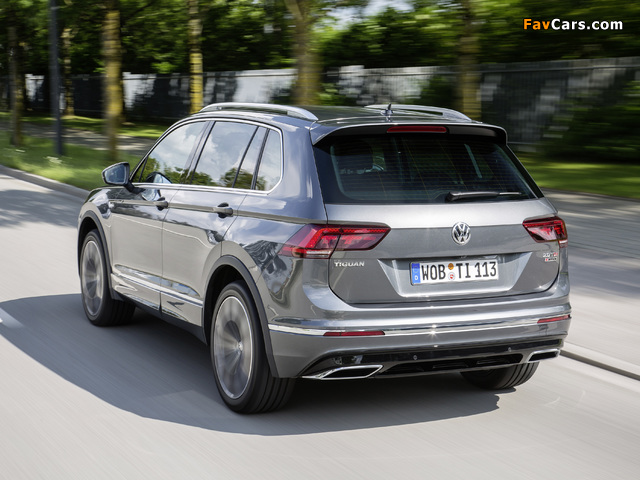 Photos of Volkswagen Tiguan R-Line 2016 (640 x 480)