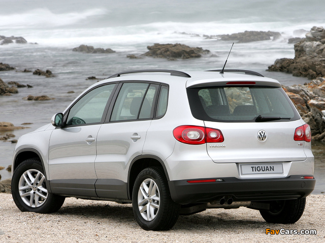 Volkswagen Tiguan ZA-spec 2008–11 images (640 x 480)