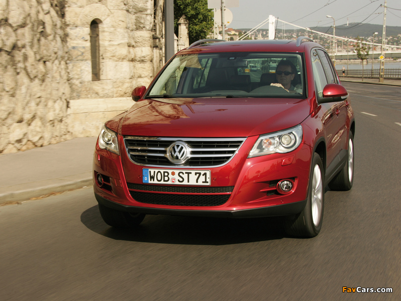 Volkswagen Tiguan 2008–11 images (800 x 600)