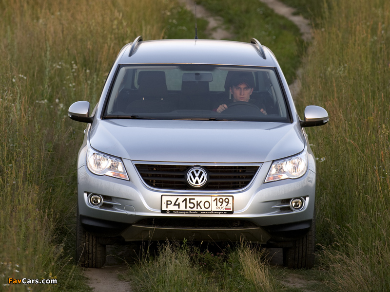 Volkswagen Tiguan Track & Field 2008–11 images (800 x 600)