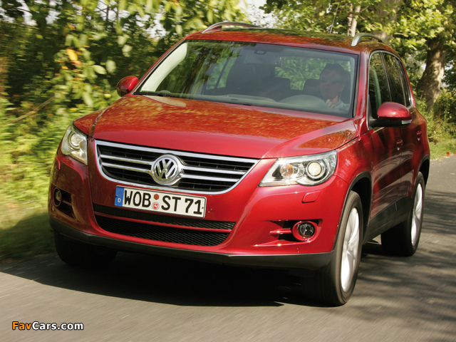 Volkswagen Tiguan 2008–11 pictures (640 x 480)