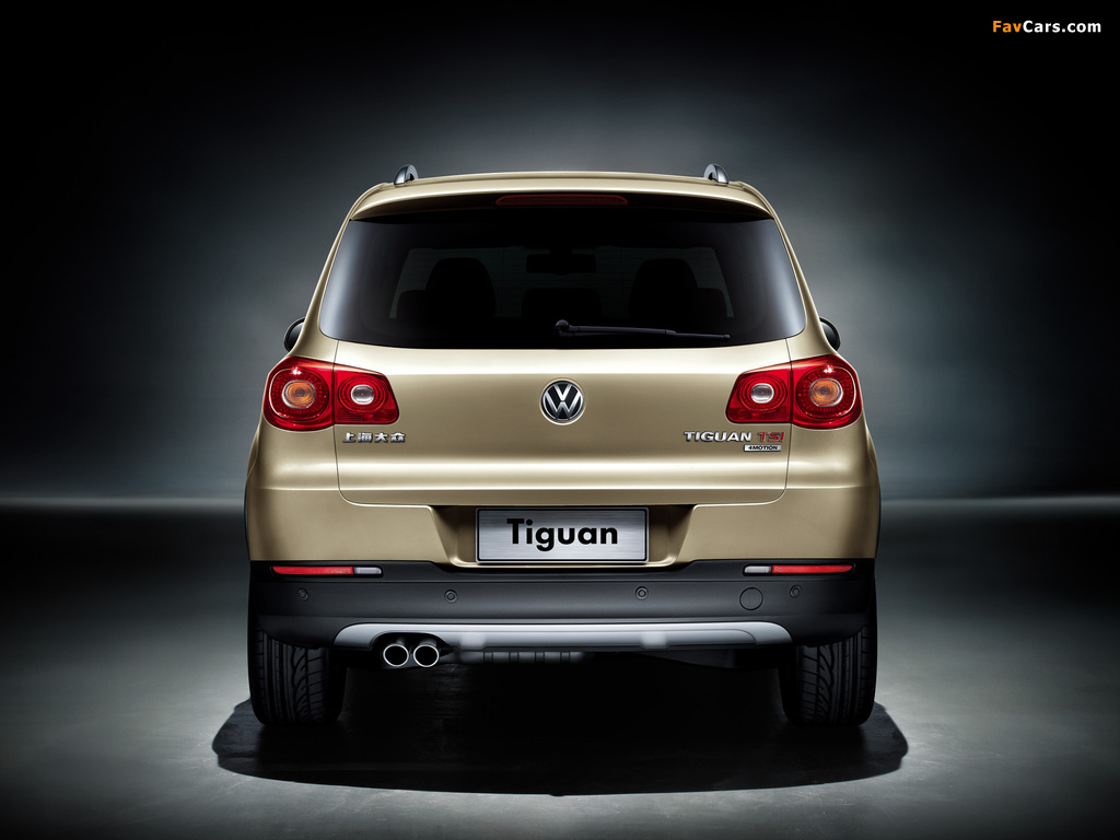 Volkswagen Tiguan CN-spec 2009 images (1024 x 768)