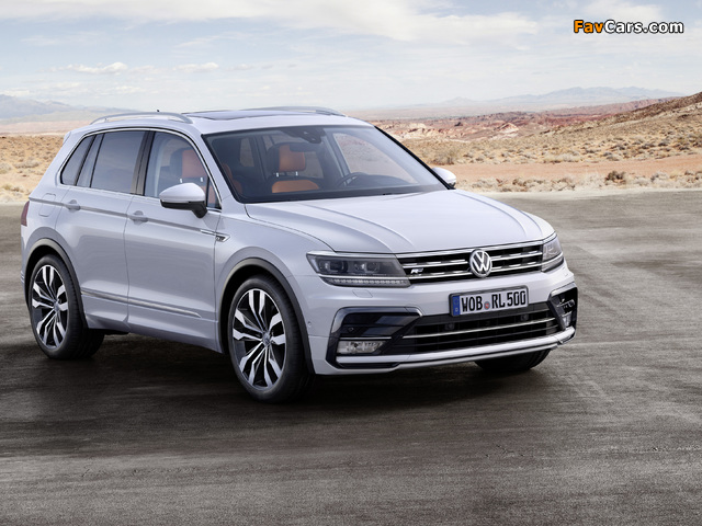 Volkswagen Tiguan R-Line 2016 wallpapers (640 x 480)